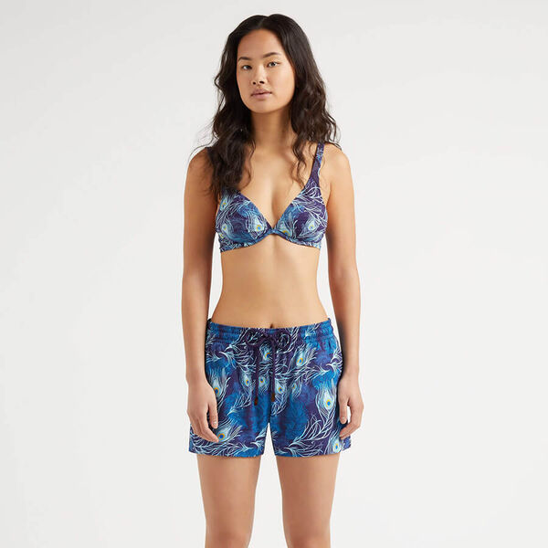 Women's patterned swim shorts by Vilebrequin